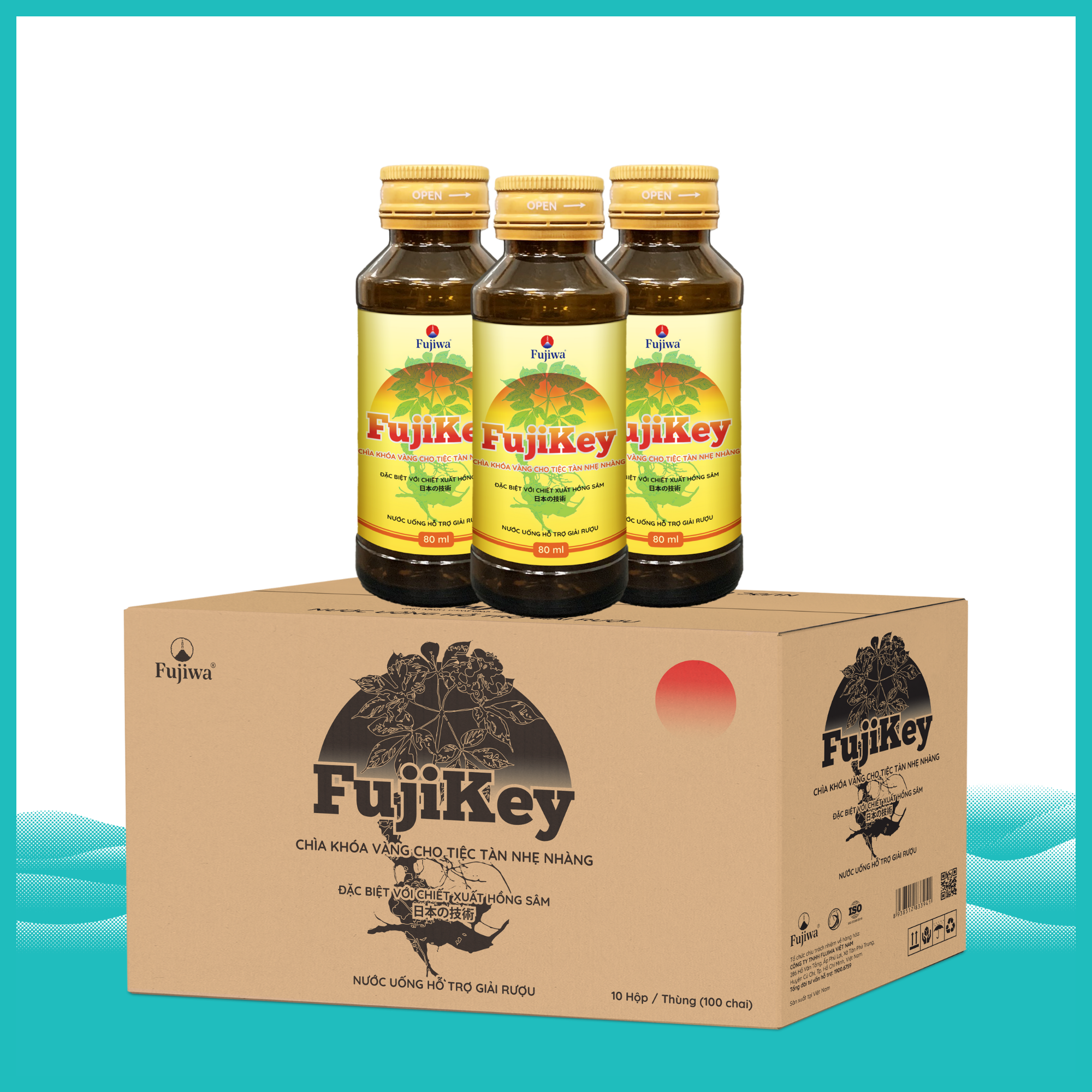 NƯỚC UỐNG GIẢI RƯỢU FUJIKEY